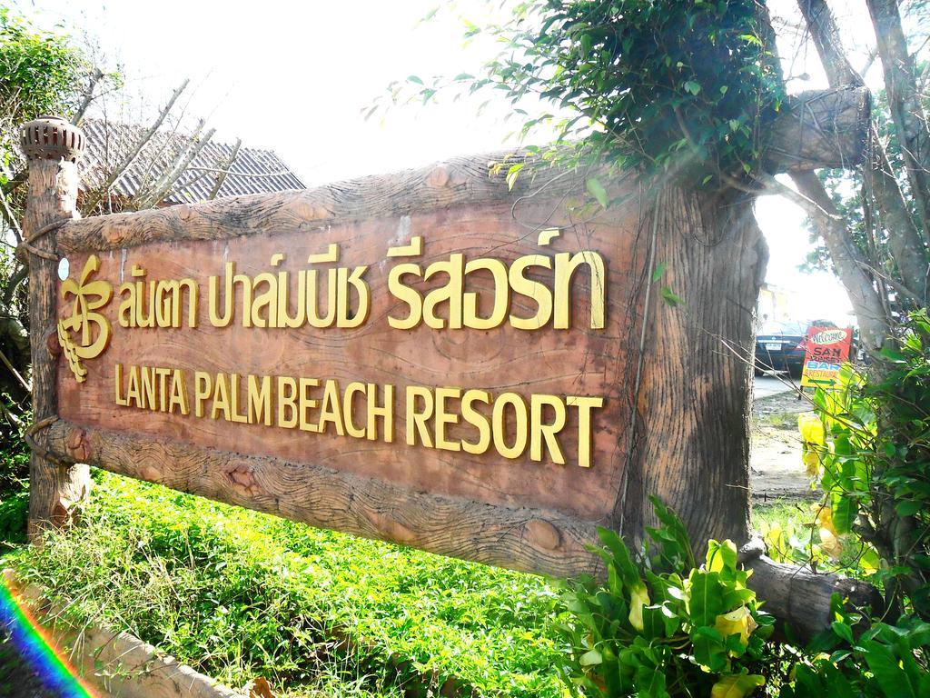 Lanta Palm Beach Resort , Beach Bungalow - Ko Lanta Exterior foto